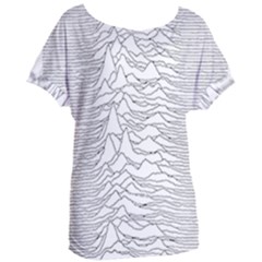 Joy Division Unknown Pleasures Post Punk Women s Oversized Tee by Salman4z