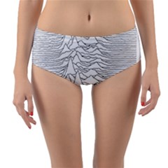 Joy Division Unknown Pleasures Post Punk Reversible Mid-waist Bikini Bottoms by Salman4z