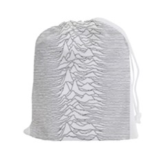 Joy Division Unknown Pleasures Post Punk Drawstring Pouch (2xl) by Salman4z