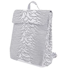 Joy Division Unknown Pleasures Post Punk Flap Top Backpack by Salman4z