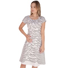 Joy Division Unknown Pleasures Post Punk Classic Short Sleeve Dress