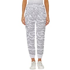 Joy Division Unknown Pleasures Post Punk Women s Cropped Drawstring Pants by Salman4z