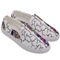 Brain Mind Aianatomy Men s Canvas Slip Ons View3