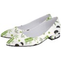 Giant Panda Bear Green Bamboo Women s Low Heels View2