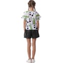 Giant Panda Bear Green Bamboo Kids  Cut Out Flutter Sleeves View2