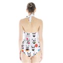 Giant Panda Bear Cuteness Halter Swimsuit View2