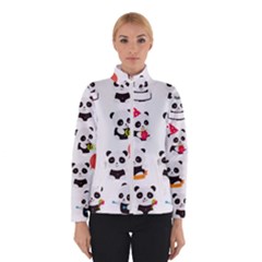 Giant Panda Bear Cuteness Women s Bomber Jacket by Salman4z