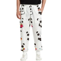 Giant Panda Bear Cuteness Men s Elastic Waist Pants by Salman4z