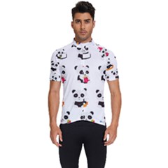 Giant Panda Bear Cuteness Men s Short Sleeve Cycling Jersey