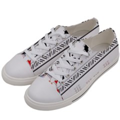 Bulgarian Folk Art Folk Art Women s Low Top Canvas Sneakers by Salman4z