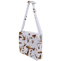 Butterfly Butterflies Insect Swarm Cross Body Office Bag by Salman4z