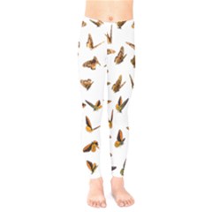 Butterfly Butterflies Insect Swarm Kids  Leggings by Salman4z