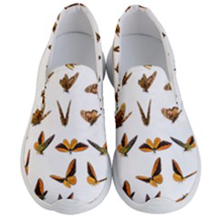 Butterfly Butterflies Insect Swarm Men s Lightweight Slip Ons by Salman4z