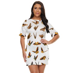 Butterfly Butterflies Insect Swarm Just Threw It On Dress by Salman4z