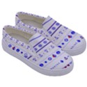 Marine Nautical Clip Art Kids  Canvas Slip Ons View3