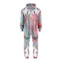 Lotus Feathers Boho Watercolor Hooded Jumpsuit (Kids) View1