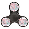 Lotus Feathers Boho Watercolor Finger Spinner View2