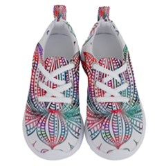 Lotus Feathers Boho Watercolor Running Shoes by Salman4z