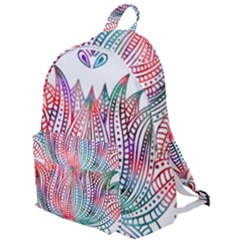 Lotus Feathers Boho Watercolor The Plain Backpack by Salman4z