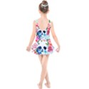 Day Of The Dead Skull Art Kids  Skater Dress Swimsuit View2