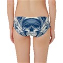 Skull Drawing Classic Bikini Bottoms View2