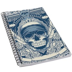 Skull Drawing 5 5  X 8 5  Notebook