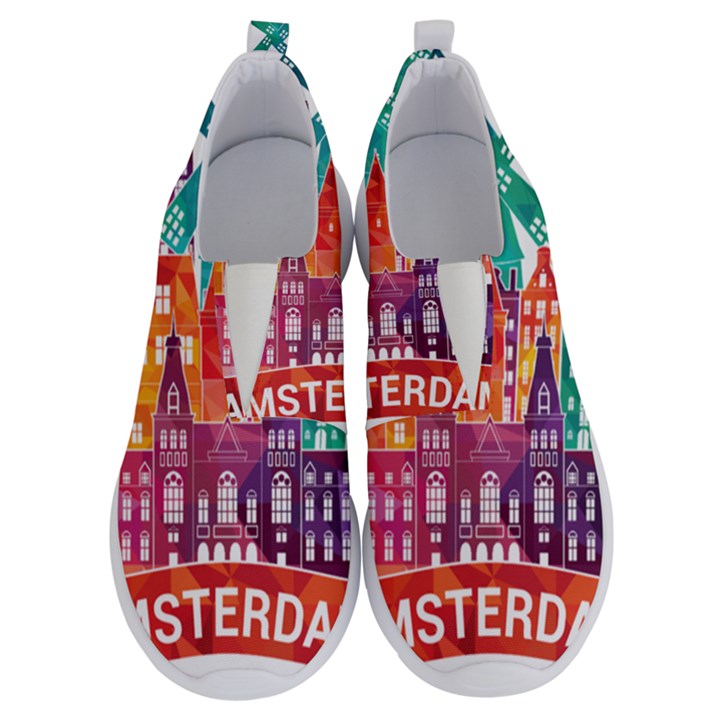 Vector Graphics Amsterdam Silhouette No Lace Lightweight Shoes