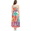 Vector Graphics Amsterdam Silhouette Boho Sleeveless Summer Dress View2