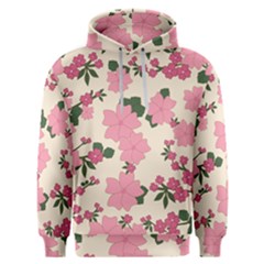 Floral Vintage Flowers Men s Overhead Hoodie