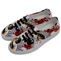 Electric Guitar Grunge Men s Classic Low Top Sneakers by Salman4z