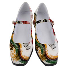 Electric Guitar Grunge Women s Mary Jane Shoes by Salman4z