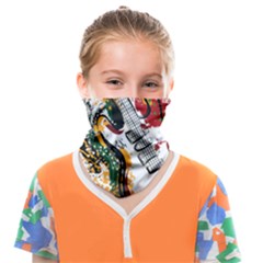 Electric Guitar Grunge Face Covering Bandana (kids) by Salman4z