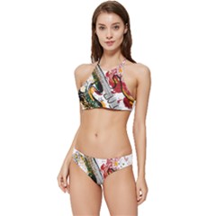 Electric Guitar Grunge Banded Triangle Bikini Set by Salman4z