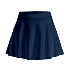 Sapphire Elegance Mini Flare Skirt by HWDesign