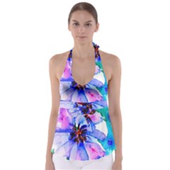 220cde476e6c434b8bbbaee3fd39d8f1 Babydoll Tankini Top by Fhkhan22