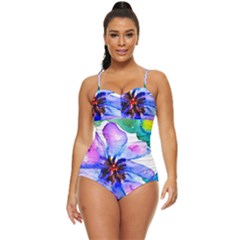 220cde476e6c434b8bbbaee3fd39d8f1 Retro Full Coverage Swimsuit by Fhkhan22