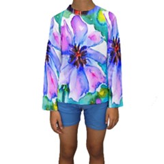 220cde476e6c434b8bbbaee3fd39d8f1 Kids  Long Sleeve Swimwear by Fhkhan22