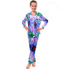 220cde476e6c434b8bbbaee3fd39d8f1 Kid s Satin Long Sleeve Pajamas Set by Fhkhan22