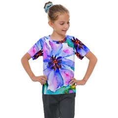 220cde476e6c434b8bbbaee3fd39d8f1 Kids  Mesh Piece Tee