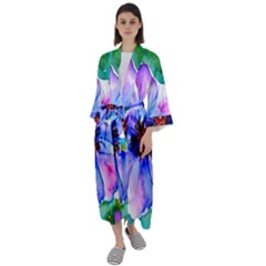 220cde476e6c434b8bbbaee3fd39d8f1 Maxi Satin Kimono by Fhkhan22