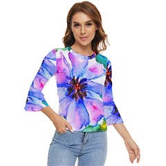 220cde476e6c434b8bbbaee3fd39d8f1 Bell Sleeve Top