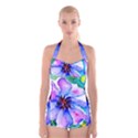 220cde476e6c434b8bbbaee3fd39d8f1 Boyleg Halter Swimsuit  View1