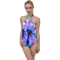 220cde476e6c434b8bbbaee3fd39d8f1 Go With The Flow One Piece Swimsuit by Fhkhan22