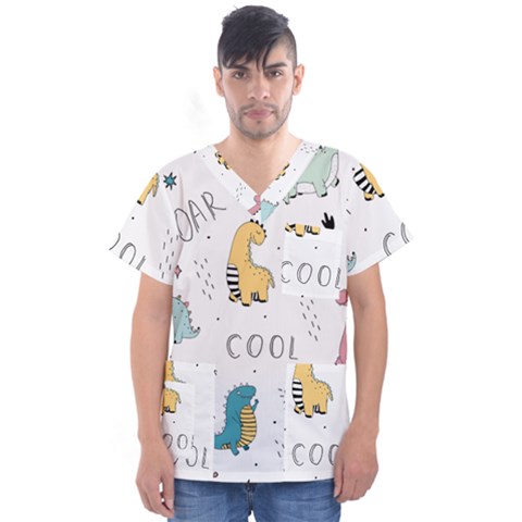 20230509 010828 0000 Men s V-neck Scrub Top by Fhkhan22