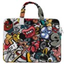 Mural Graffiti Paint MacBook Pro 13  Double Pocket Laptop Bag View1