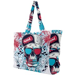 That Cool Graffiti Skull Simple Shoulder Bag by Salman4z