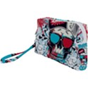 That Cool Graffiti Skull Wristlet Pouch Bag (Small) View1