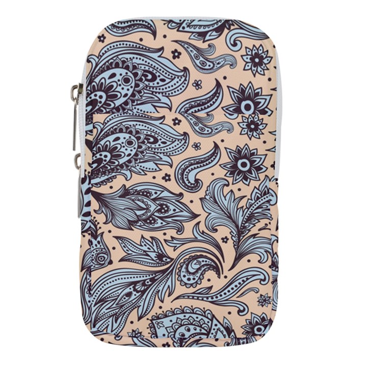 Texture Ornament Paisley Waist Pouch (Large)