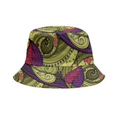 Pattern Vector Texture Style Garden Drawn Hand Floral Bucket Hat by Salman4z