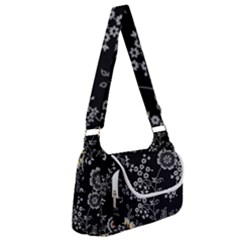 White And Yellow Floral And Paisley Illustration Background Multipack Bag by Salman4z